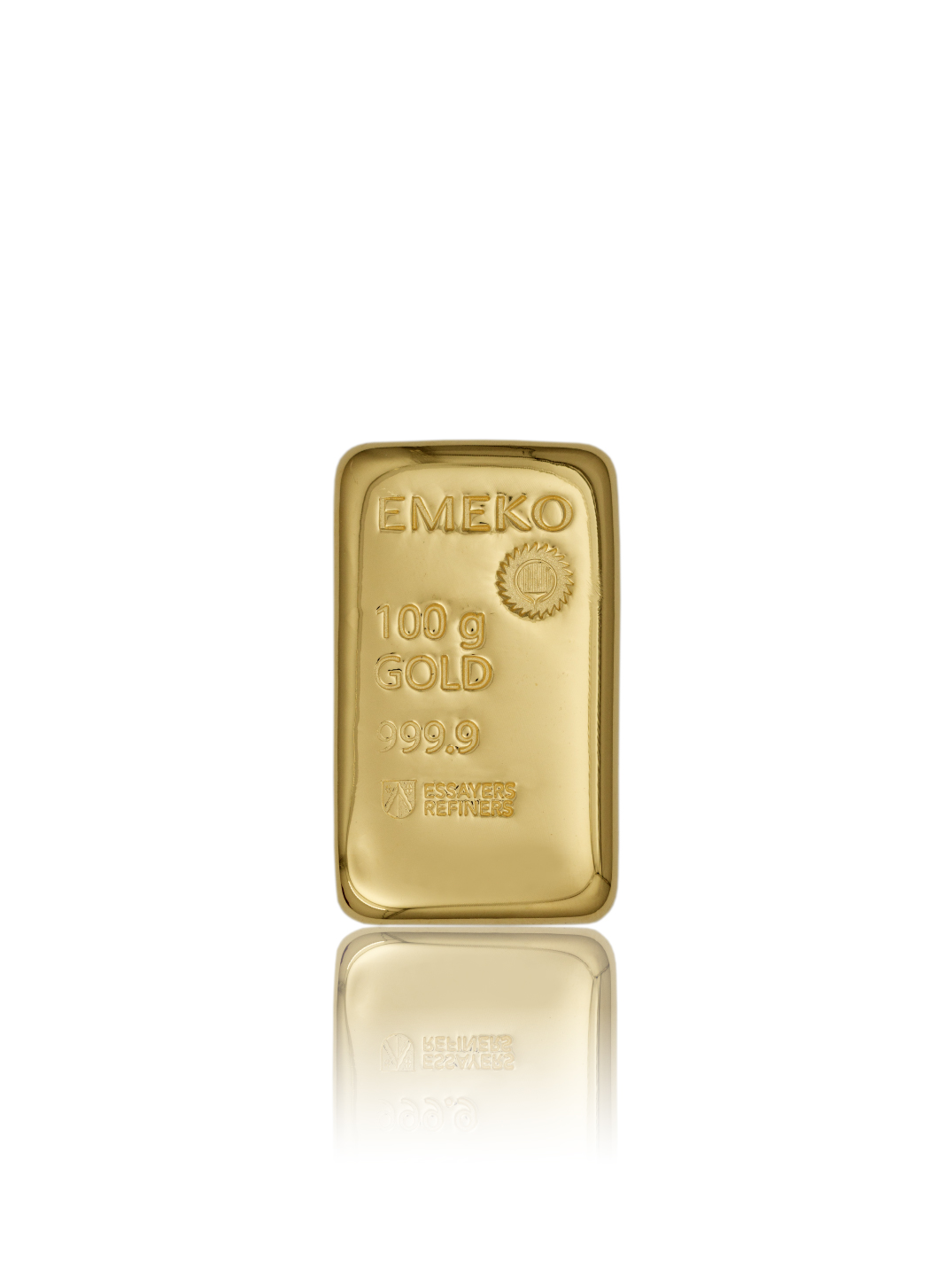 Emeko 100gr gold bar with 999.9 purity